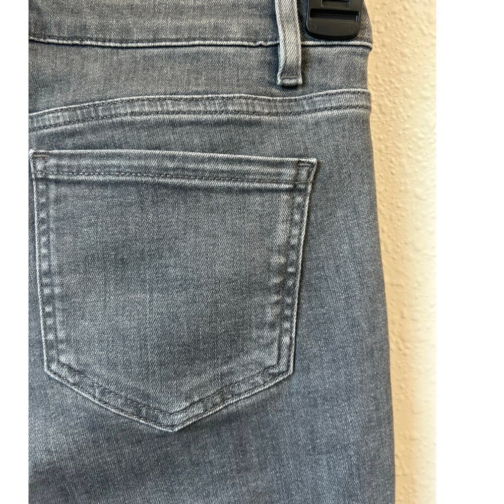 J. Jill Boyfriend Gray Straight Leg Ankle Stretch Jean Size 4 - Picture 6 of 11